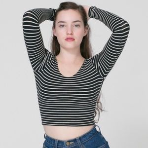 AMERICAN APPAREL CROP TOP
